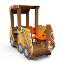 Машинка с прицепом, фэнтази "Этник" МД036.00.01.17