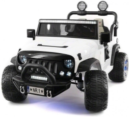 Электромобиль Jeep Wrangler White 2WD - SX1718-S, фото 1