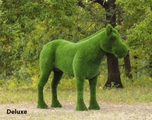 Топиари конь Багги - газон Deluxe Green