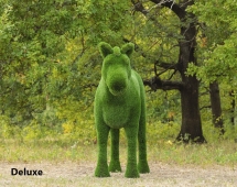 Топиари конь Багги - газон Deluxe Green