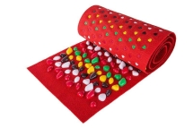 Коврик-дорожка массажный с цветными камнями 200x40 см (стандарт) Коврик-дорожка массажный с цветными камнями 200x40 см (стандарт)