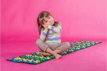 Коврик-дорожка массажный с цветными камнями 200x40 см (стандарт) Коврик-дорожка массажный с цветными камнями 200x40 см (стандарт)