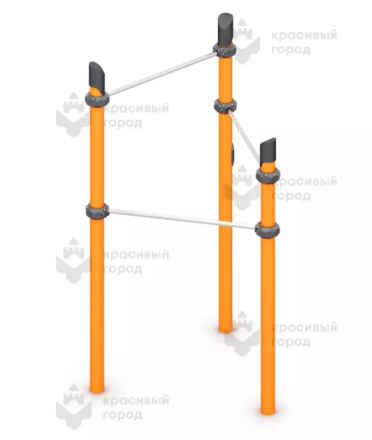 Воркаут «Каскад турников «Треугольник», фото 1