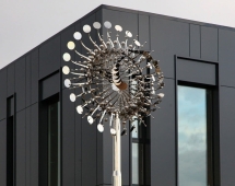 Скульптура из нержавеющей стали Пульсар Стандартный размер, трубчатое основание из нержавеющей стали Скульптура из нержавеющей стали Пульсар Стандартный размер, трубчатое основание из нержавеющей стали