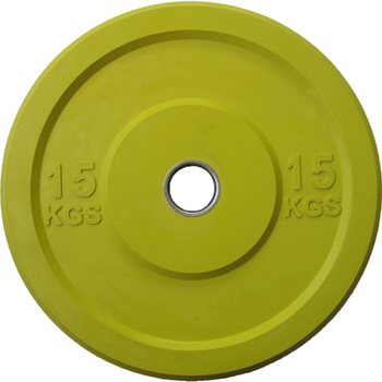 Диск APOLO Crossfit Bumper, цветной, 15 кг., фото 1
