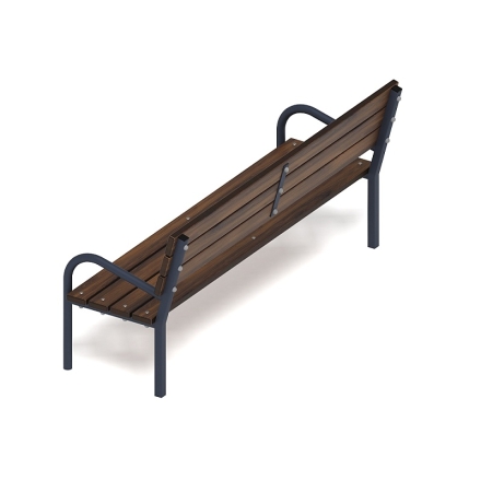 Скамья с поручнем и спинкой - МФ 42.01.16 (Эко стиль), фото 3