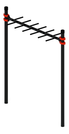 Воркаут 89 красный ВТ 11.10-01, фото 2