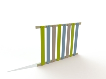 МФ 7.103 Ограждение 1500 мм деревянное декоративное