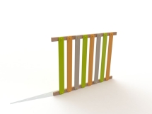 МФ 7.103 Ограждение 1500 мм деревянное декоративное