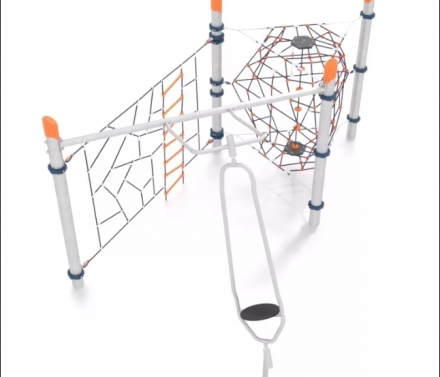 Канатная конструкция для лазания-03.04, фото 4