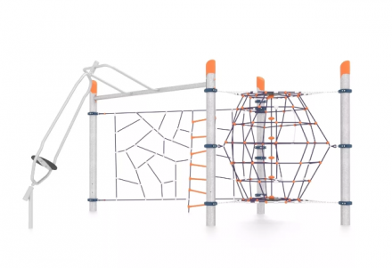 Канатная конструкция для лазания-03.04, фото 2