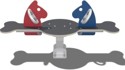 Качели Балансир ДС009 для детской уличной площадки, фото 2 Качели Балансир ДС009 для детской уличной площадки, фото 2