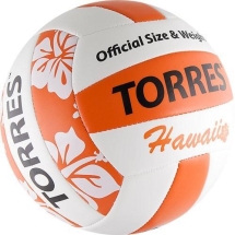 Мяч волейбольный любительский для пляжного волейбола &quot;TORRES Hawaii&quot;, размер 5