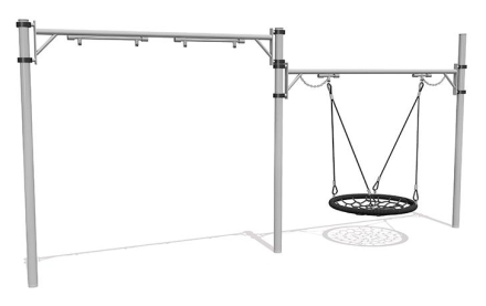 Качели ВСТ 1219 для детской площадки, фото 1