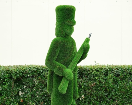 Топиари Гусар, Приклад на полу - газон Deluxe, фото 4