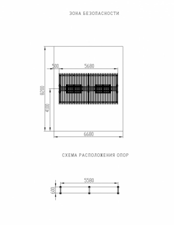 Пергола с диваном Гармония уюта-2 (без поликарбоната), фото 6