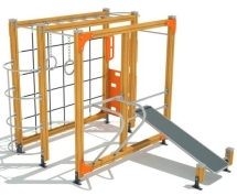 Гимнастический комплекс ДСК-01 для уличных спортивных площадок Гимнастический комплекс ДСК-01 для уличных спортивных площадок