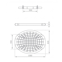 Качели-гнездо OVAL