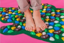 Коврик массажный "Крокодил" Коврик массажный "Крокодил"