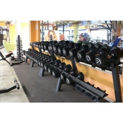 Гантельный ряд PROFI-FIT PROFESSIONAL 27,5 кг - 50 кг (10 пар), шаг 2,5 кг, фото 2