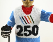 Топиари Лыжник, h=200 см - газон Есо Топиари Лыжник, h=200 см - газон Есо