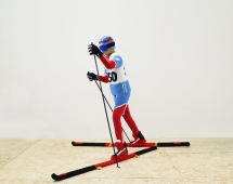 Топиари Лыжник, h=200 см - газон Есо Топиари Лыжник, h=200 см - газон Есо