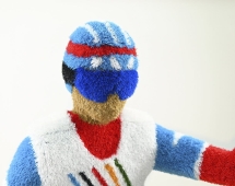 Топиари Лыжник, h=200 см - газон Есо Топиари Лыжник, h=200 см - газон Есо