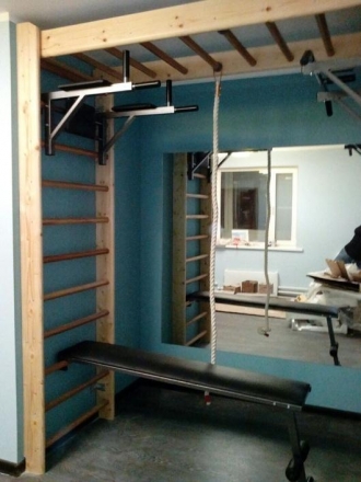 Шведская стенка EffectSport деревянная ДСБ-РП, фото 1