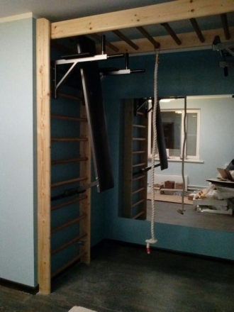 Шведская стенка EffectSport деревянная ДСБ-РП, фото 2