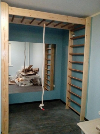 Шведская стенка EffectSport деревянная ДСБ-РП, фото 3