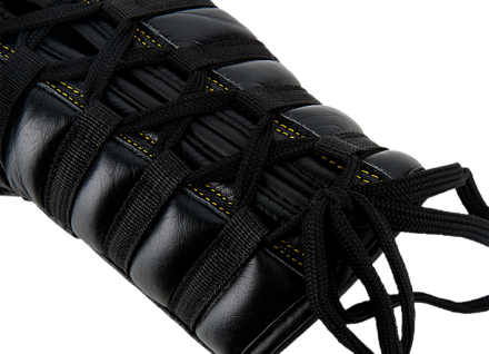 (UFC Премиальные тренировочные перчатки на шнуровке черные - 14 Oz), фото 4