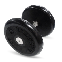 Гантель Barbell 7 кг классик с вращающейся ручкой хром