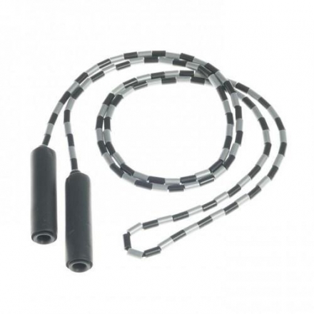 Скакалка Power Jump Rope серебристая, фото 1