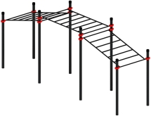 Воркаут ЛОВ 89 красный ВТ 101.22-01