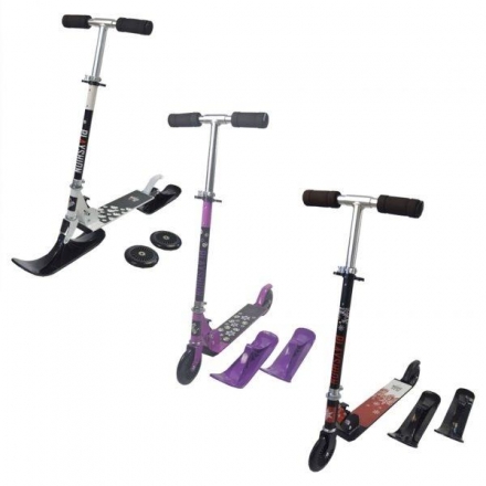 Самокат-снегокат 2в1 Kids SnowScooter Playshion WS-SX, фото 1