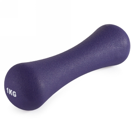 Гантель  неразборная 1 кг неопрен, фото 1