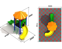 Детская площадка Кувшинка 3.3.1, фото 2