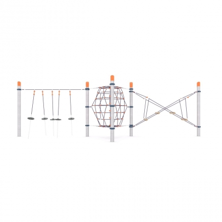 Канатная конструкция для лазания-03.05, фото 4