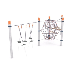 Канатная конструкция для лазания-03.05, фото 2