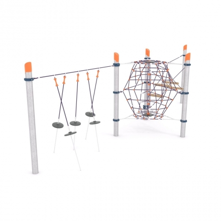 Канатная конструкция для лазания-03.05, фото 2