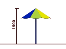 Навес для песочницы 05302.21 для детской площадки Навес для песочницы 05302.21 для детской площадки