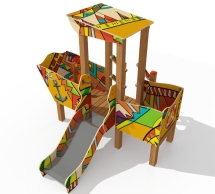 Кораблик со спуском, паттерн "Этника" МД038.01.17