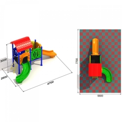 Детская площадка Лимпопо 3.1.1, фото 3 Детская площадка Лимпопо 3.1.1, фото 3