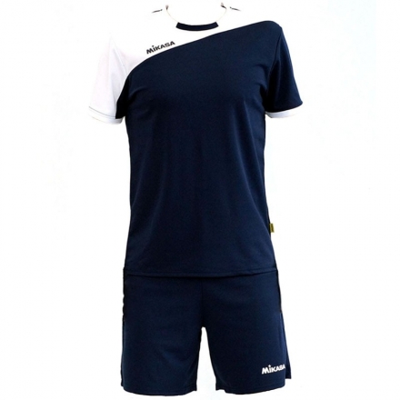 Форма волейб. муж. &quot;MIKASA&quot;, арт. MT351-061-M, р. M, 100% полиэстер, темносине-белый, фото 1