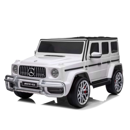 Электромобиль Mercedes-Benz G63 AMG S307 белый, фото 1