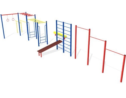 Уличный спортивный комплекс СГК-4 КС005, фото 1