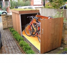 Гараж для велосипедов Паровоз Гараж для велосипедов Паровоз