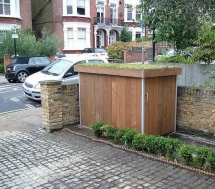 Гараж для велосипедов Паровоз Гараж для велосипедов Паровоз