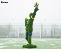 Топиари Волейболист - газон Есо Топиари Волейболист - газон Есо