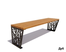 Банкетка Роща, Сосна 2,5 м